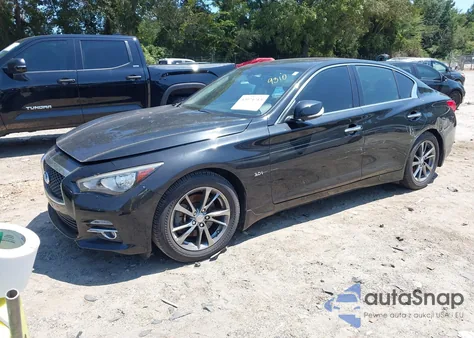 2017 Infiniti Q50 3.0T Signature Edition из США, поврежденный, VIN JN1EV7AP0HM739310